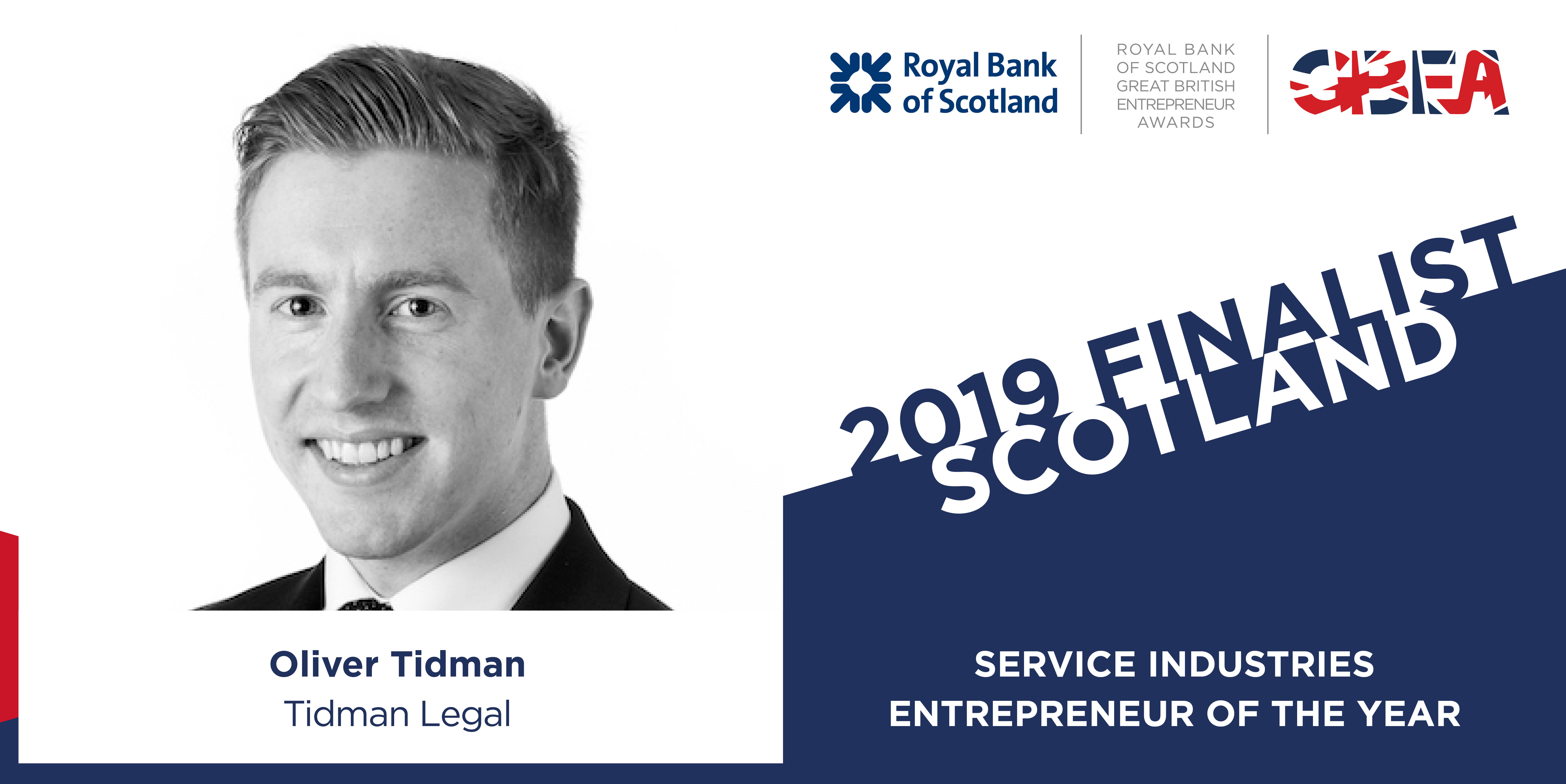 GBEA Oliver Tidman entrepreneur award