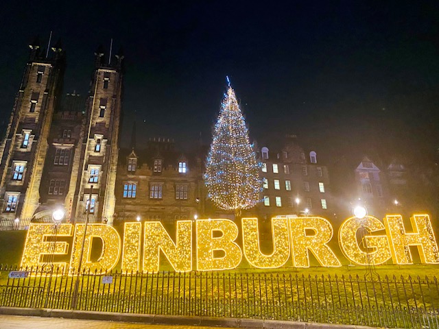 Edinburgh Christmas Merry Christmas from Tidman Legal